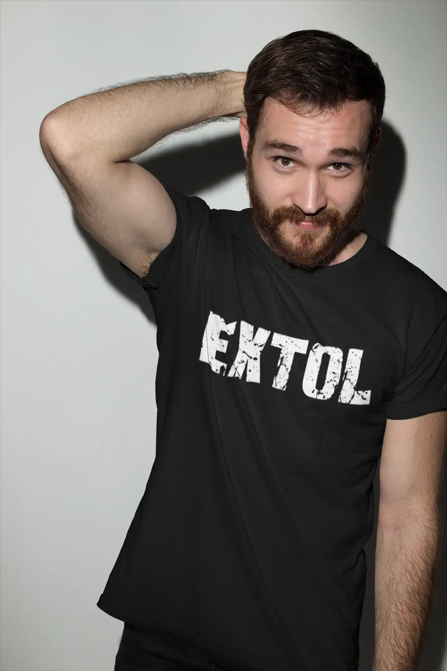 extol Men's Retro T shirt Black Birthday Gift 00553