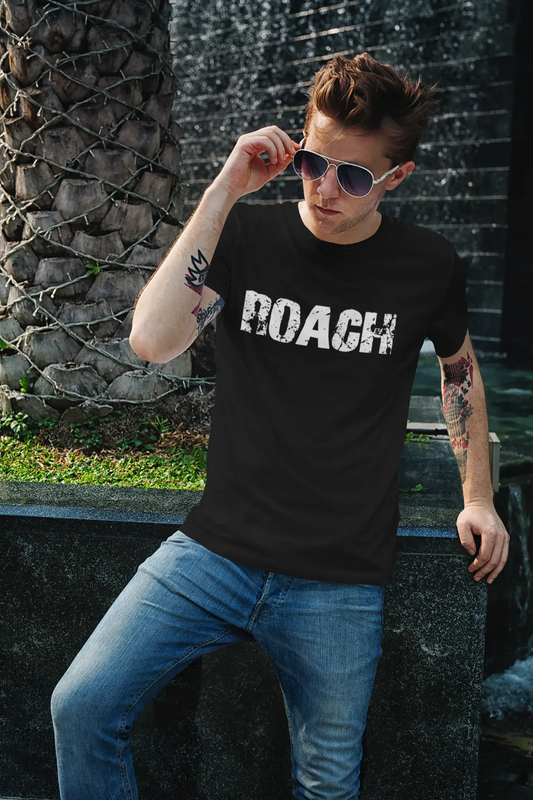 roach Men's Retro T shirt Black Birthday Gift 00553