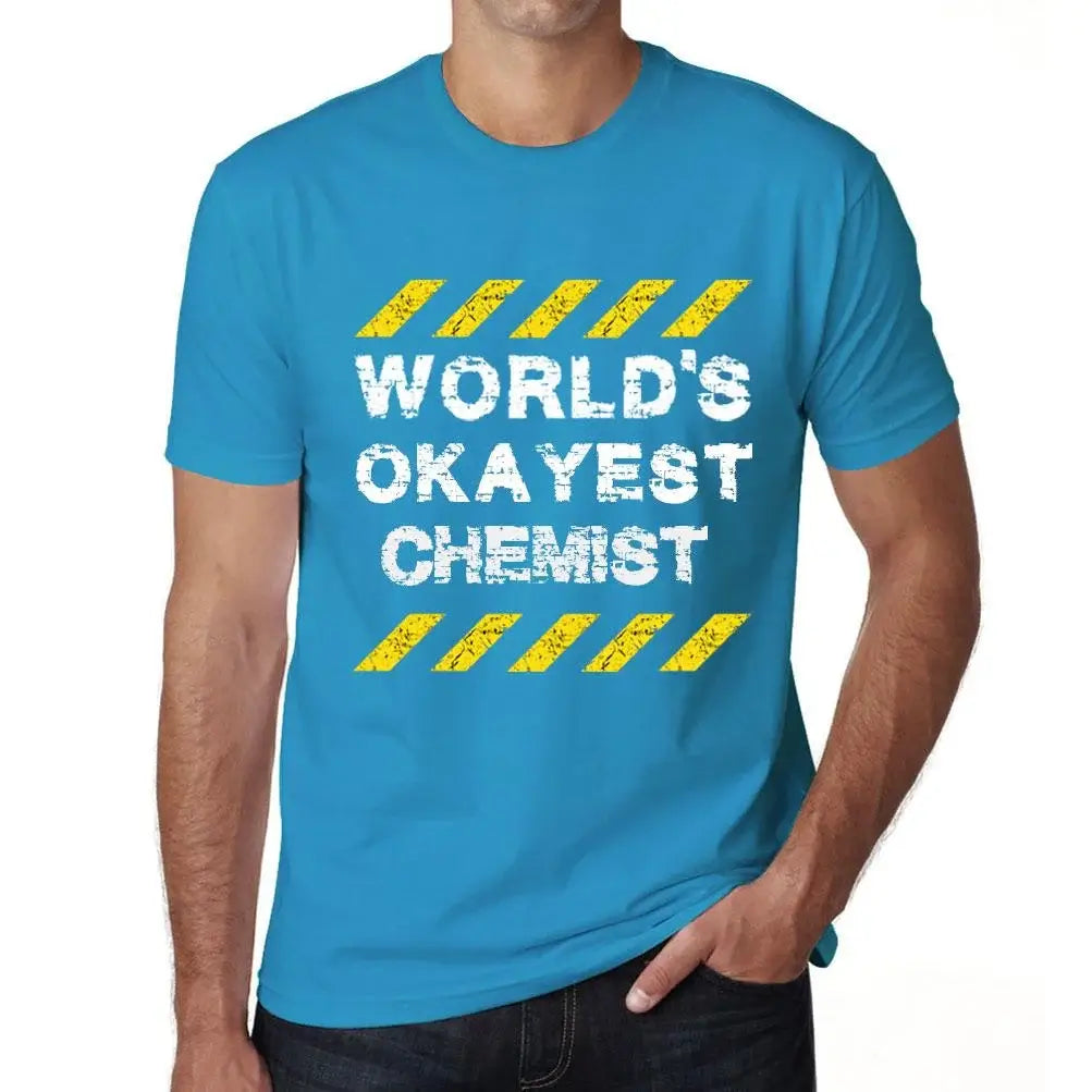 Men's Graphic T-Shirt Worlds Okayest Chemist Eco-Friendly Limited Edition Short Sleeve Tee-Shirt Vintage Birthday Gift Novelty