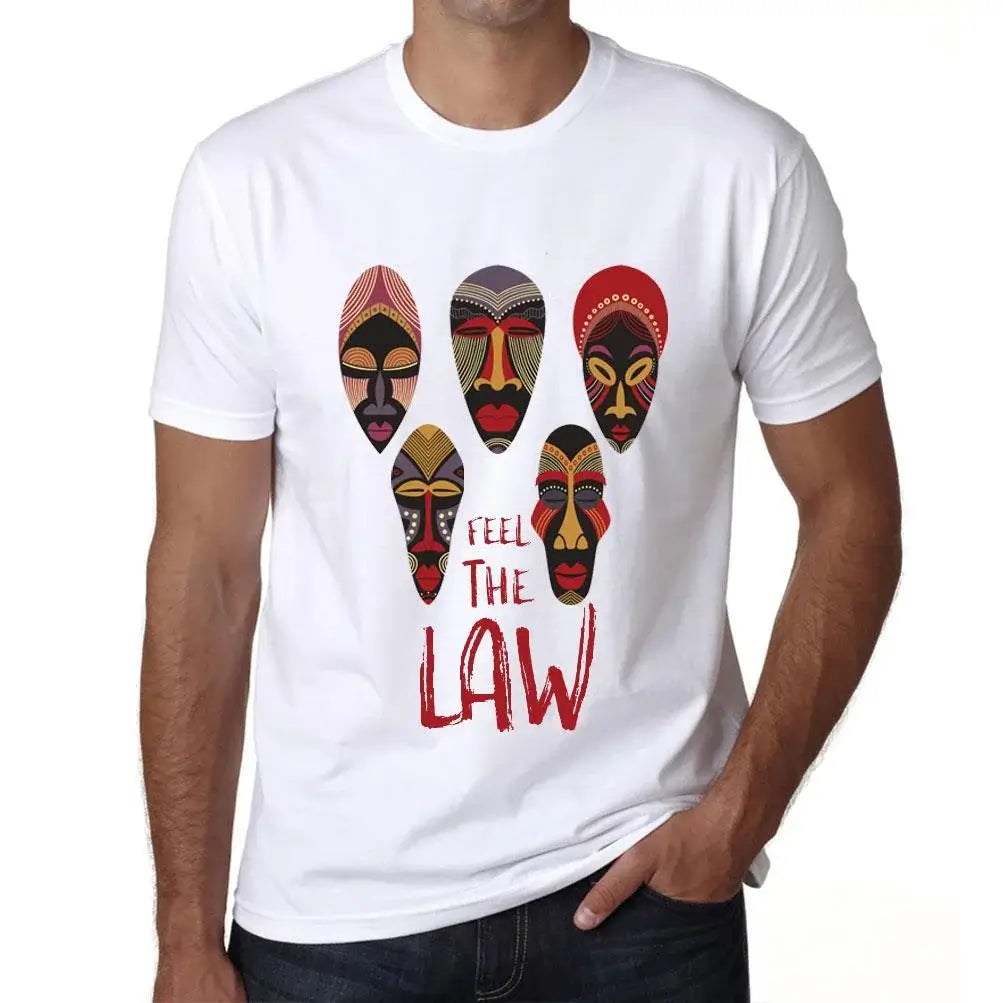 Men's Graphic T-Shirt Native Feel The Law Eco-Friendly Limited Edition Short Sleeve Tee-Shirt Vintage Birthday Gift Novelty