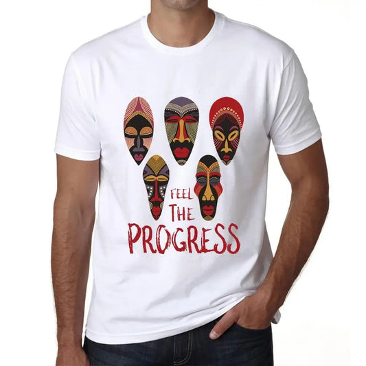 Men's Graphic T-Shirt Native Feel The Progress Eco-Friendly Limited Edition Short Sleeve Tee-Shirt Vintage Birthday Gift Novelty