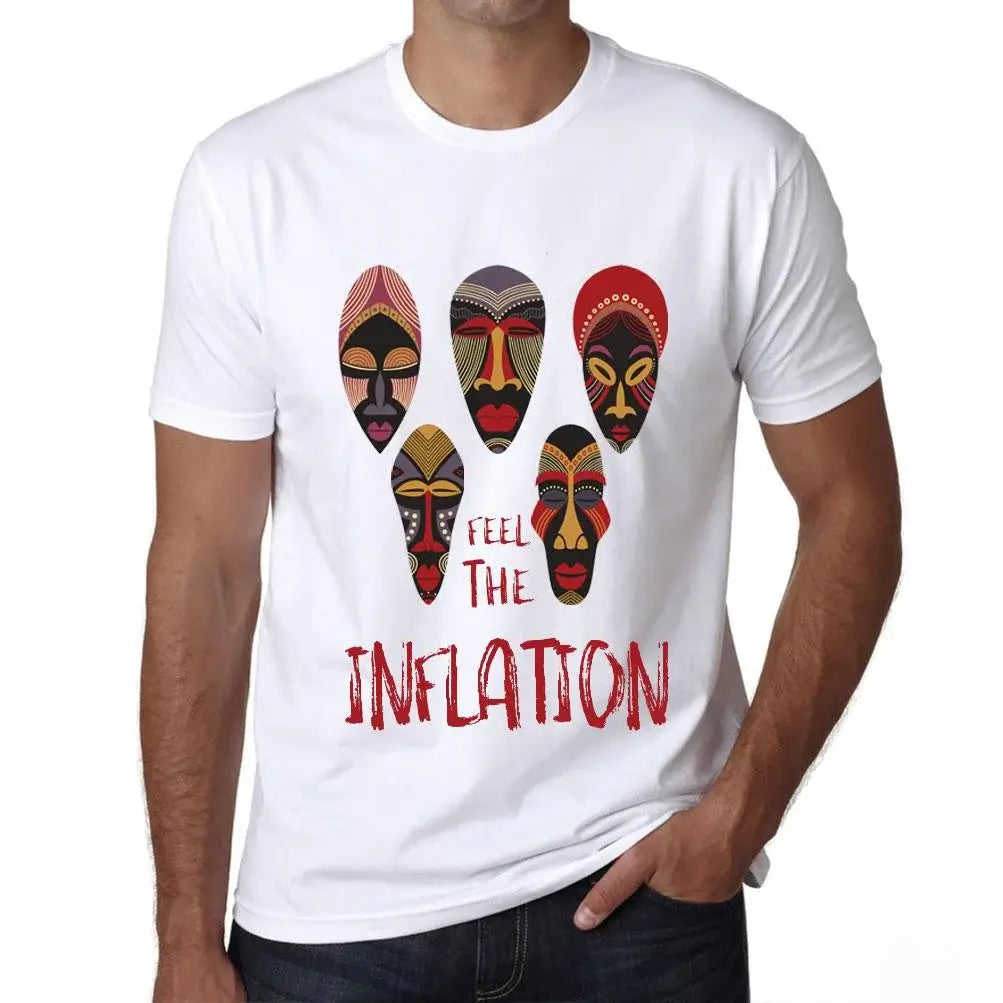 Men's Graphic T-Shirt Native Feel The Inflation Eco-Friendly Limited Edition Short Sleeve Tee-Shirt Vintage Birthday Gift Novelty