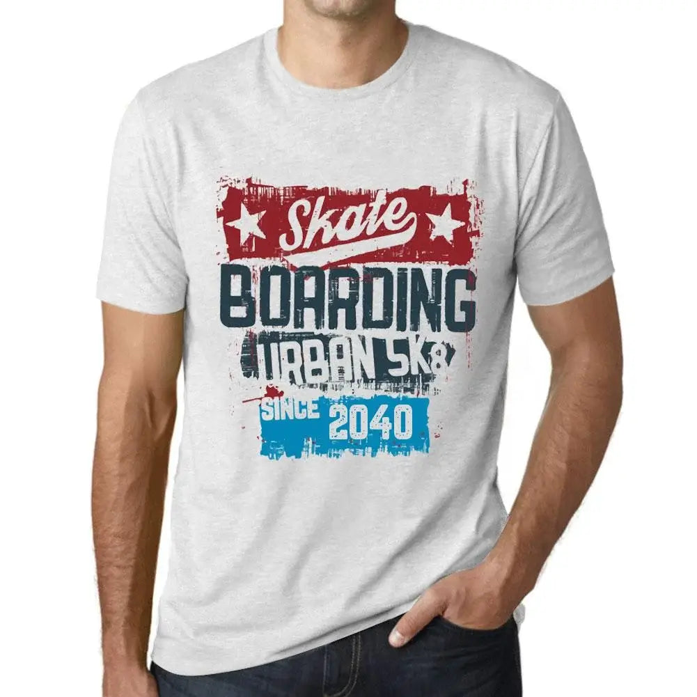 Men's Graphic T-Shirt Urban Skateboard Since 2040