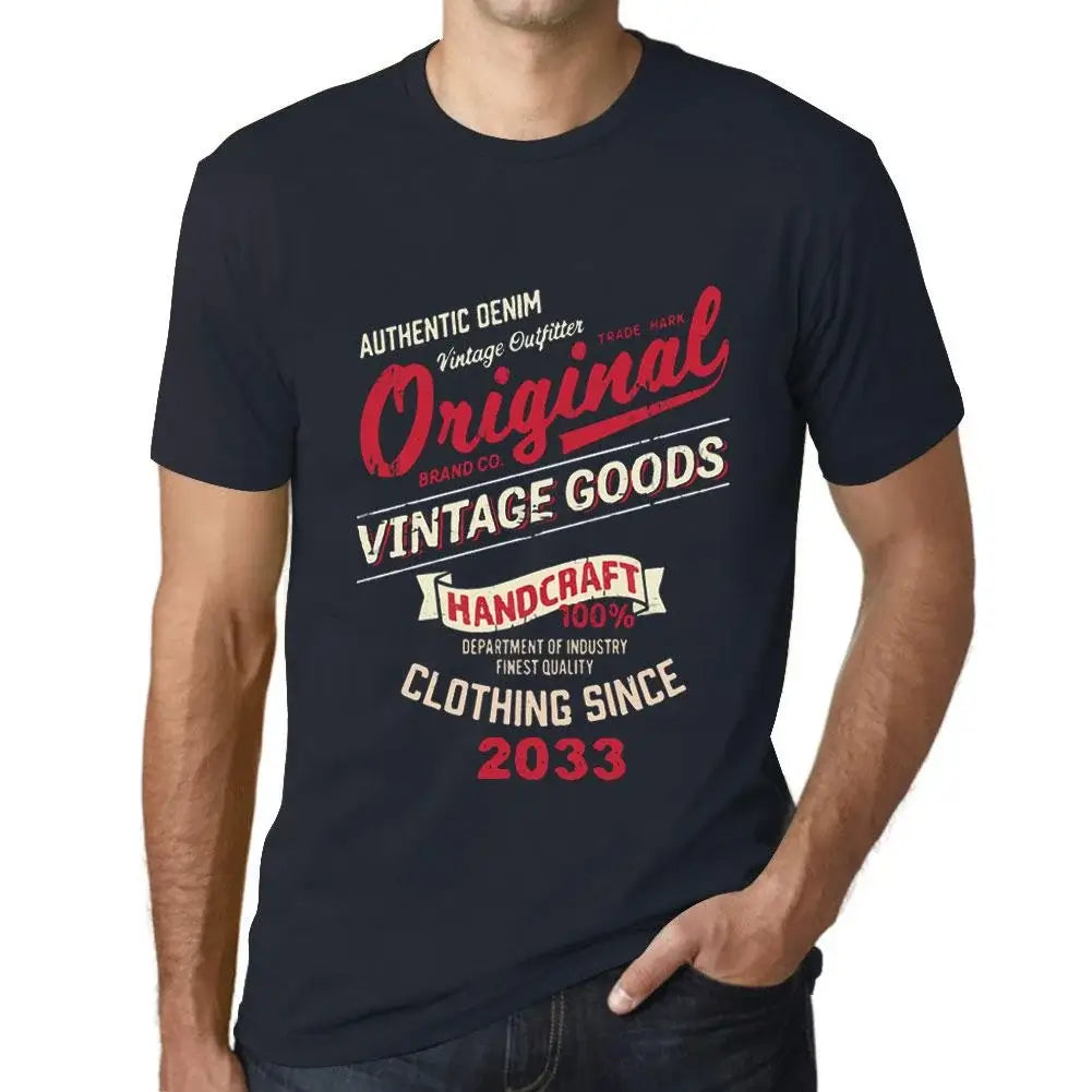 Men's Graphic T-Shirt Original Vintage Clothing Since 2033