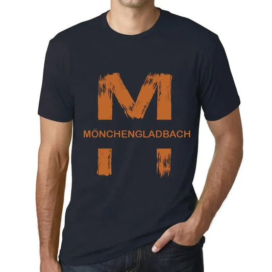 Men's Graphic T-Shirt Mönchengladbach Eco-Friendly Limited Edition Short Sleeve Tee-Shirt Vintage Birthday Gift Novelty
