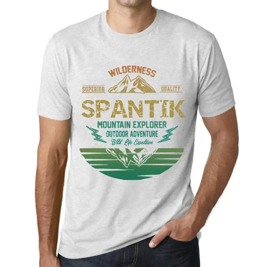 Men's Graphic T-Shirt Outdoor Adventure, Wilderness, Mountain Explorer Spantik Eco-Friendly Limited Edition Short Sleeve Tee-Shirt Vintage Birthday Gift Novelty