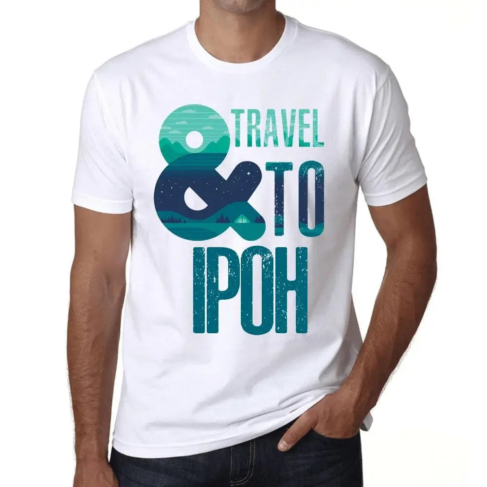 Men's Graphic T-Shirt And Travel To Ipoh Eco-Friendly Limited Edition Short Sleeve Tee-Shirt Vintage Birthday Gift Novelty