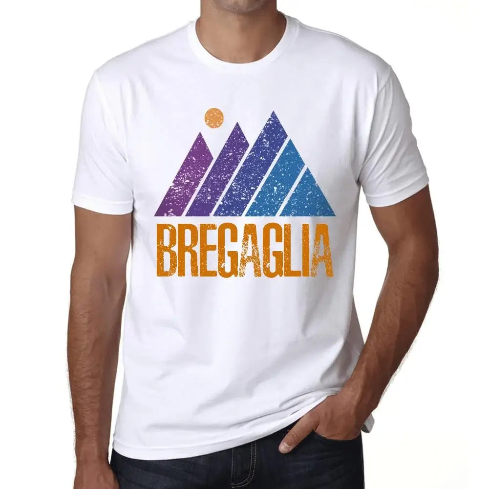 Men's Graphic T-Shirt Mountain Bregaglia Eco-Friendly Limited Edition Short Sleeve Tee-Shirt Vintage Birthday Gift Novelty