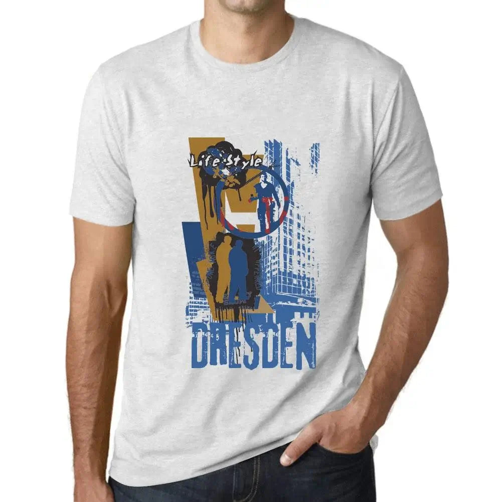 Men's Graphic T-Shirt Dresden Lifestyle Eco-Friendly Limited Edition Short Sleeve Tee-Shirt Vintage Birthday Gift Novelty