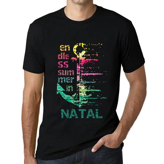 Men's Graphic T-Shirt Endless Summer In Natal Eco-Friendly Limited Edition Short Sleeve Tee-Shirt Vintage Birthday Gift Novelty