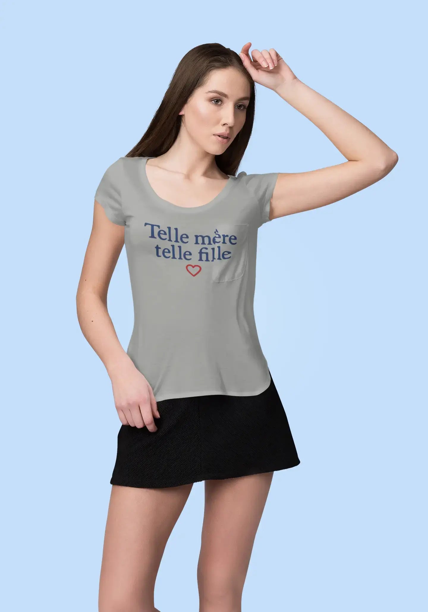 Ultrabasic - Femme Telle Mere Telle Fille Imprimé Tee-Shirt