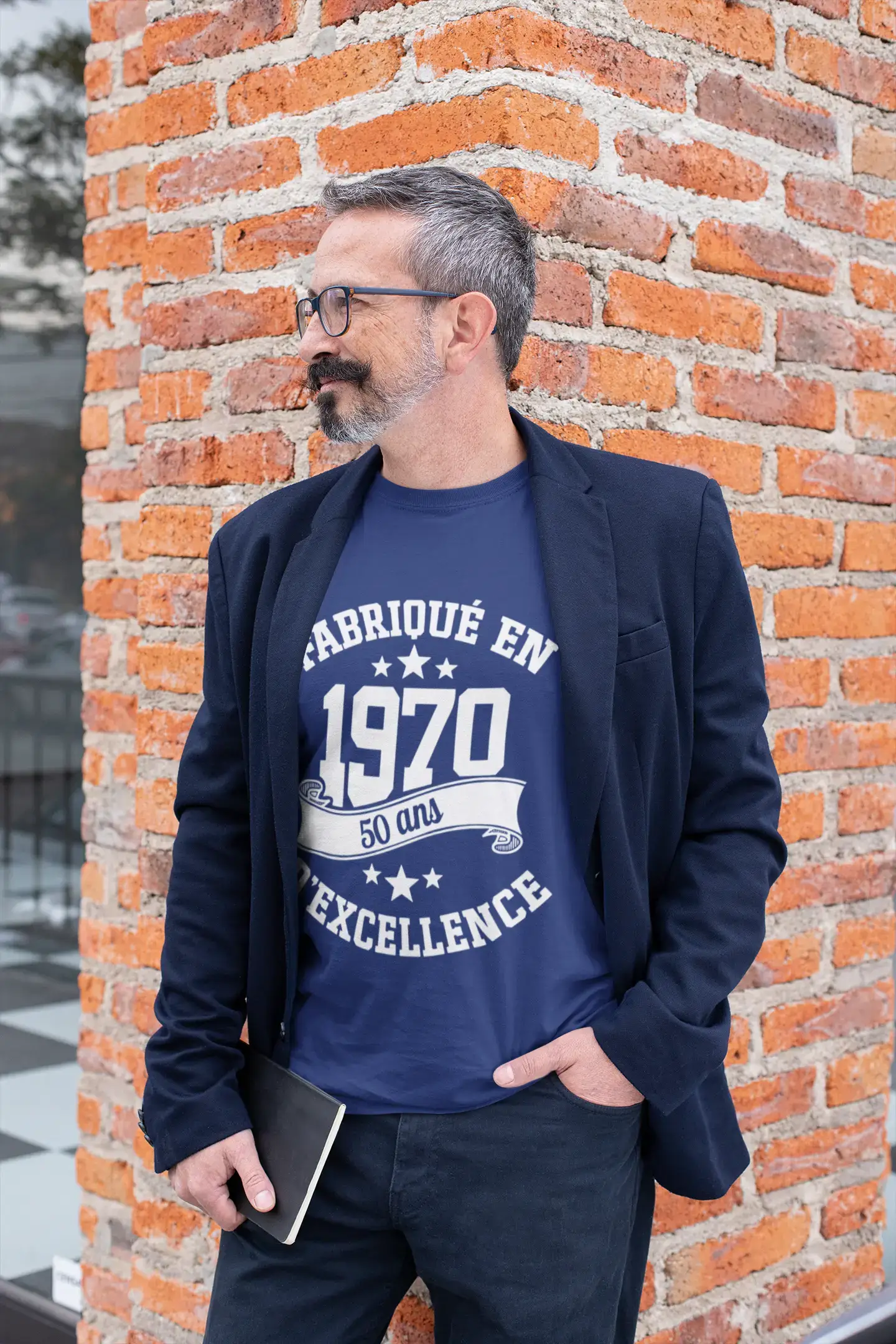 Men's Graphic Fabriqué en 1970, 50 Ans d'être Génial T-Shirt