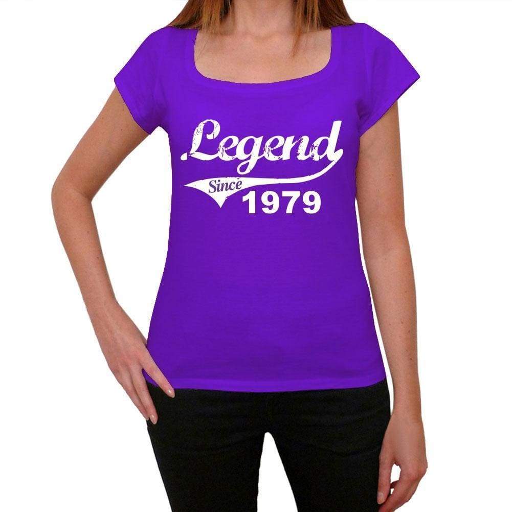 1979, Legend Since Womens T shirt Purple Birthday Gift 00131 - ultrabasic-com