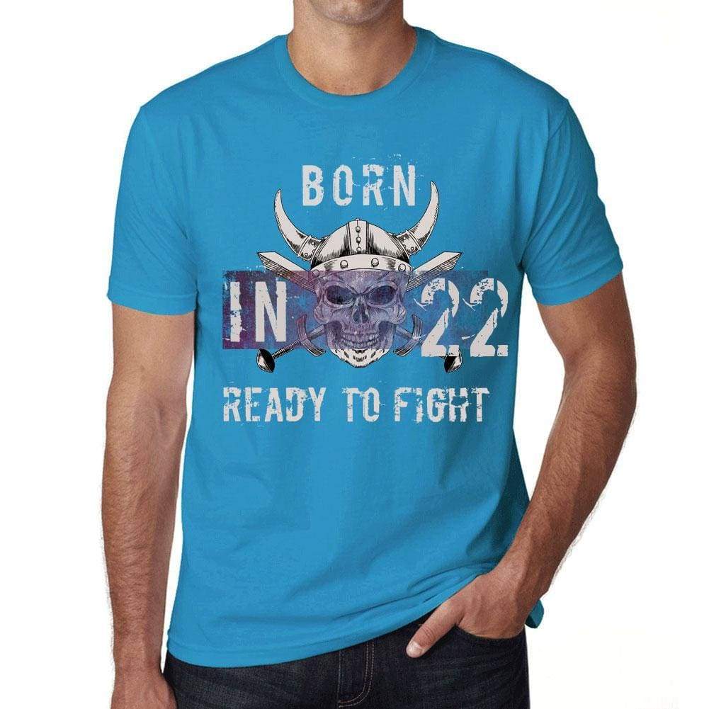 22 Ready To Fight Mens T-Shirt Blue Birthday Gift 00390 - Blue / Xs - Casual