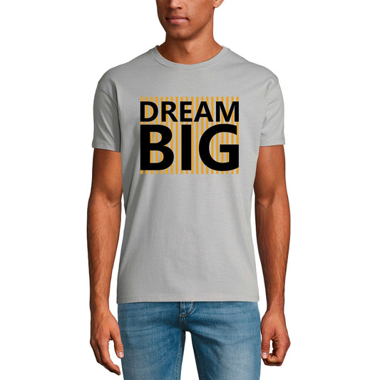 ULTRABASIC Men's T-Shirt Dream Big - Motivational Quote - Vintage Shirt
