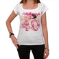40 Peterborough City With Number Womens Short Sleeve Round White T-Shirt 00008 - White / Xs - Casual