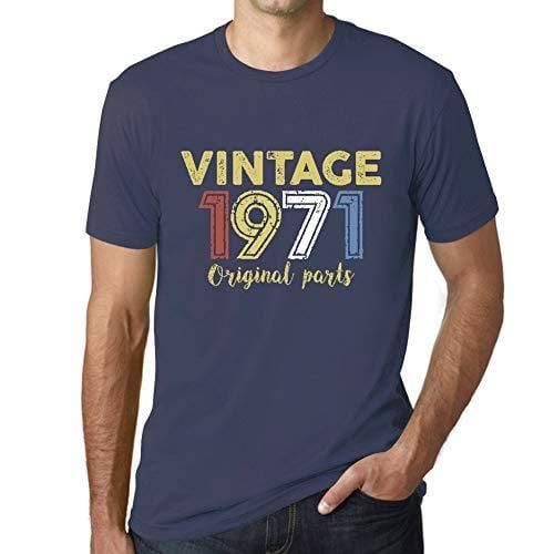 Ultrabasic - Homme Graphique Vintage 1971 T-Shirt Denim