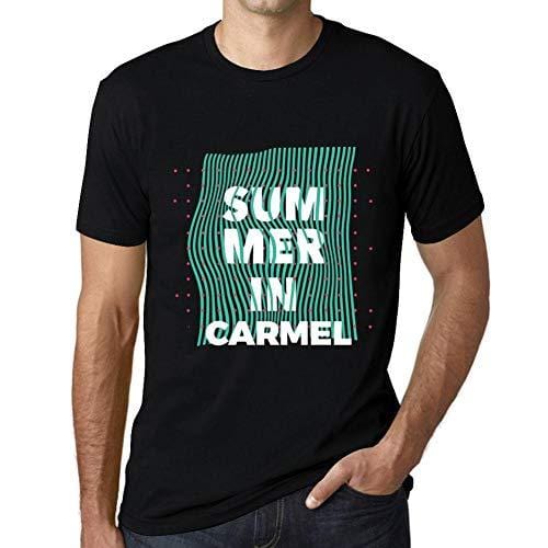 Ultrabasic - Homme Graphique Summer in Carmel Noir Profond