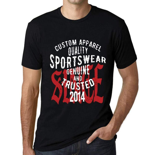 Ultrabasic - Homme T-Shirt Graphique Sportswear Depuis 2014 Noir Profond