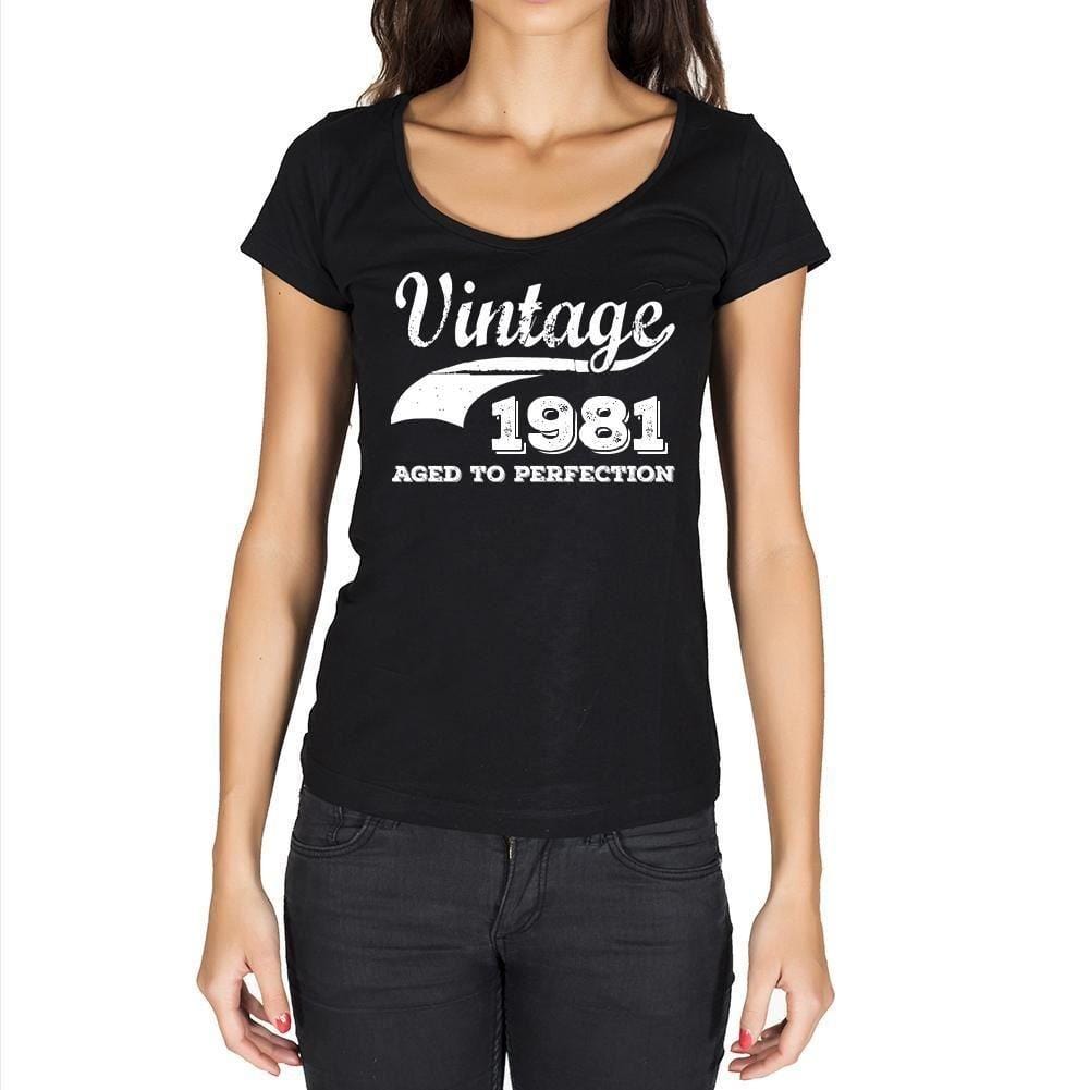 Femme Tee Vintage T Shirt Vintage Aged to Perfection 1981