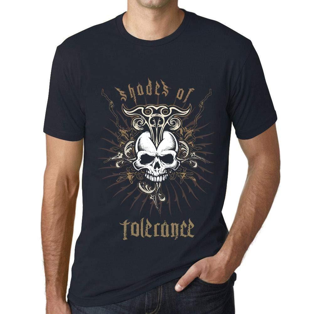 Ultrabasic - Homme T-Shirt Graphique Shades of Tolerance Marine