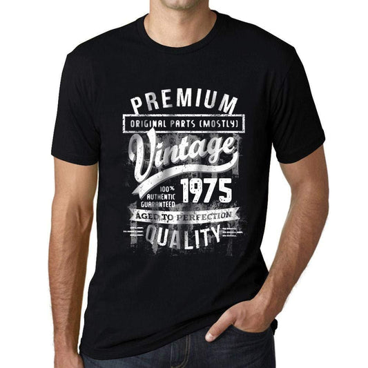 Ultrabasic - Homme T-Shirt Graphique 1975 Aged to Perfection Tee Shirt Cadeau d'anniversaire