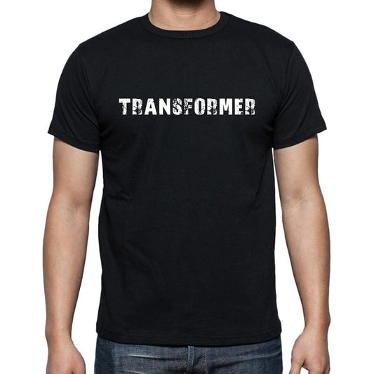 Transformer, t-Shirt pour Homme, en Coton, col Rond, Noir