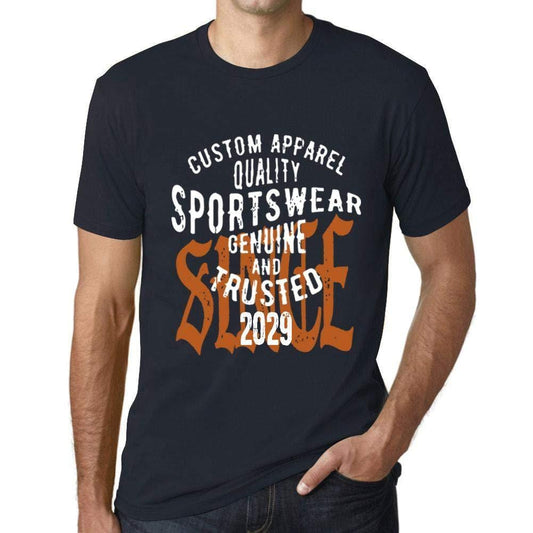 Ultrabasic - Homme T-Shirt Graphique Sportswear Depuis 2029 Marine