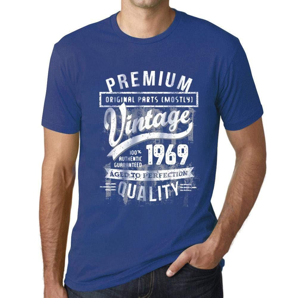 Ultrabasic - Homme T-Shirt Graphique 1969 Aged to Perfection Tee Shirt Cadeau d'anniversaire