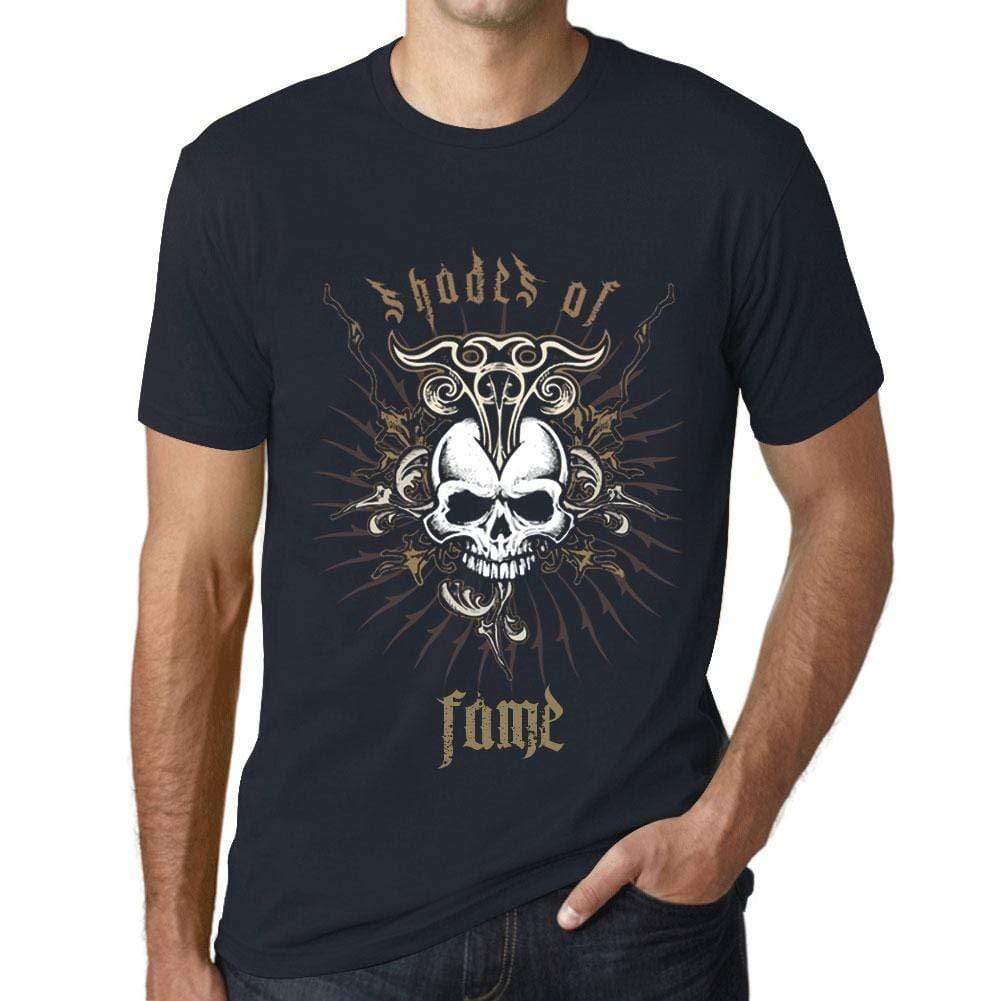 Ultrabasic - Homme T-Shirt Graphique Shades of Fame Marine