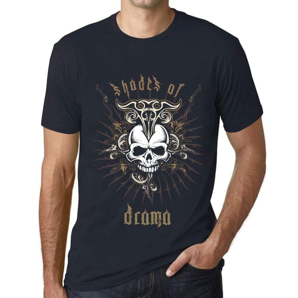 Ultrabasic - Homme T-Shirt Graphique Shades of Drama Marine