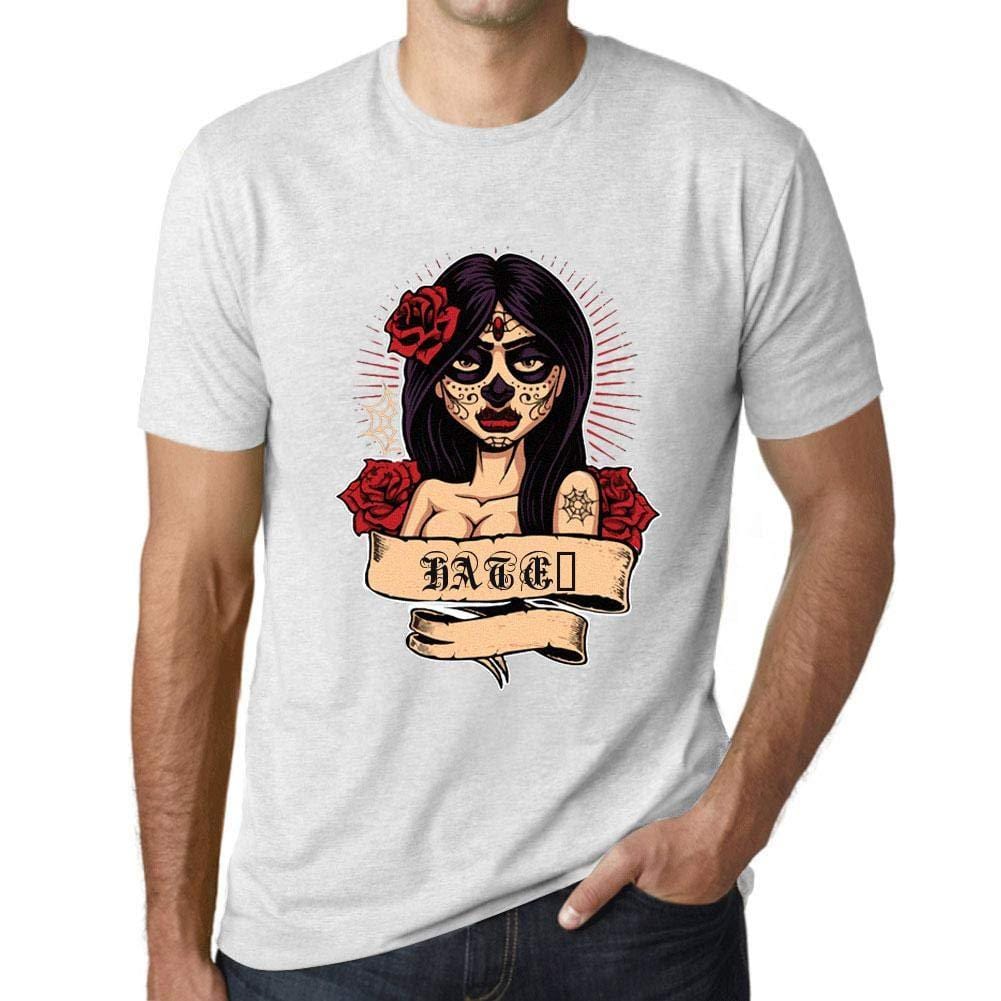 Ultrabasic - Homme T-Shirt Graphique Women Flower Tattoo Hate†