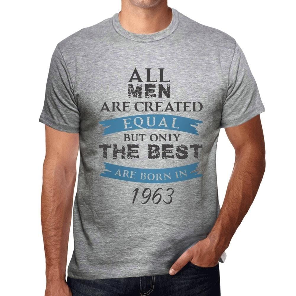 Homme Tee Vintage T Shirt 1963, Only The Best are Born in 1963