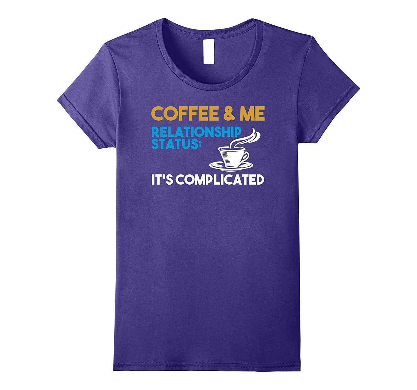 Graphic T-Shirt Coffee Lover T-shirt Funny Coffee Relationship Shirts Wowen