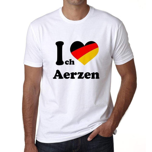 Aerzen Mens Short Sleeve Round Neck T-Shirt 00005 - Casual