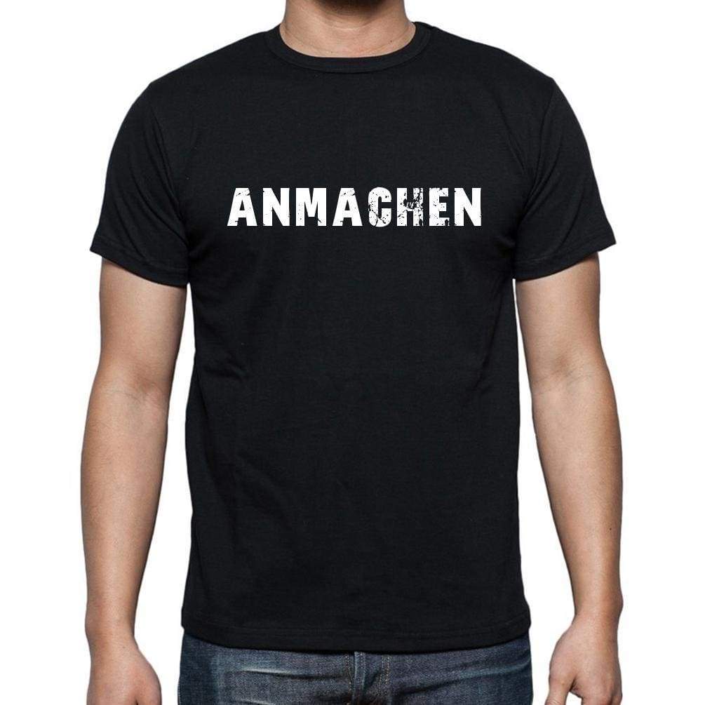 Anmachen Mens Short Sleeve Round Neck T-Shirt - Casual