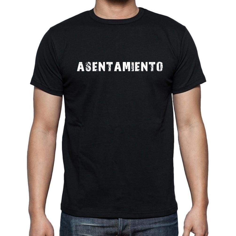 Asentamiento Mens Short Sleeve Round Neck T-Shirt - Casual