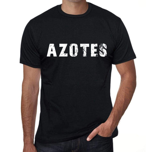 Azotes Mens Vintage T Shirt Black Birthday Gift 00554 - Black / Xs - Casual