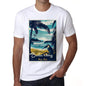 Balaring Pura Vida Beach Name White Mens Short Sleeve Round Neck T-Shirt 00292 - White / S - Casual