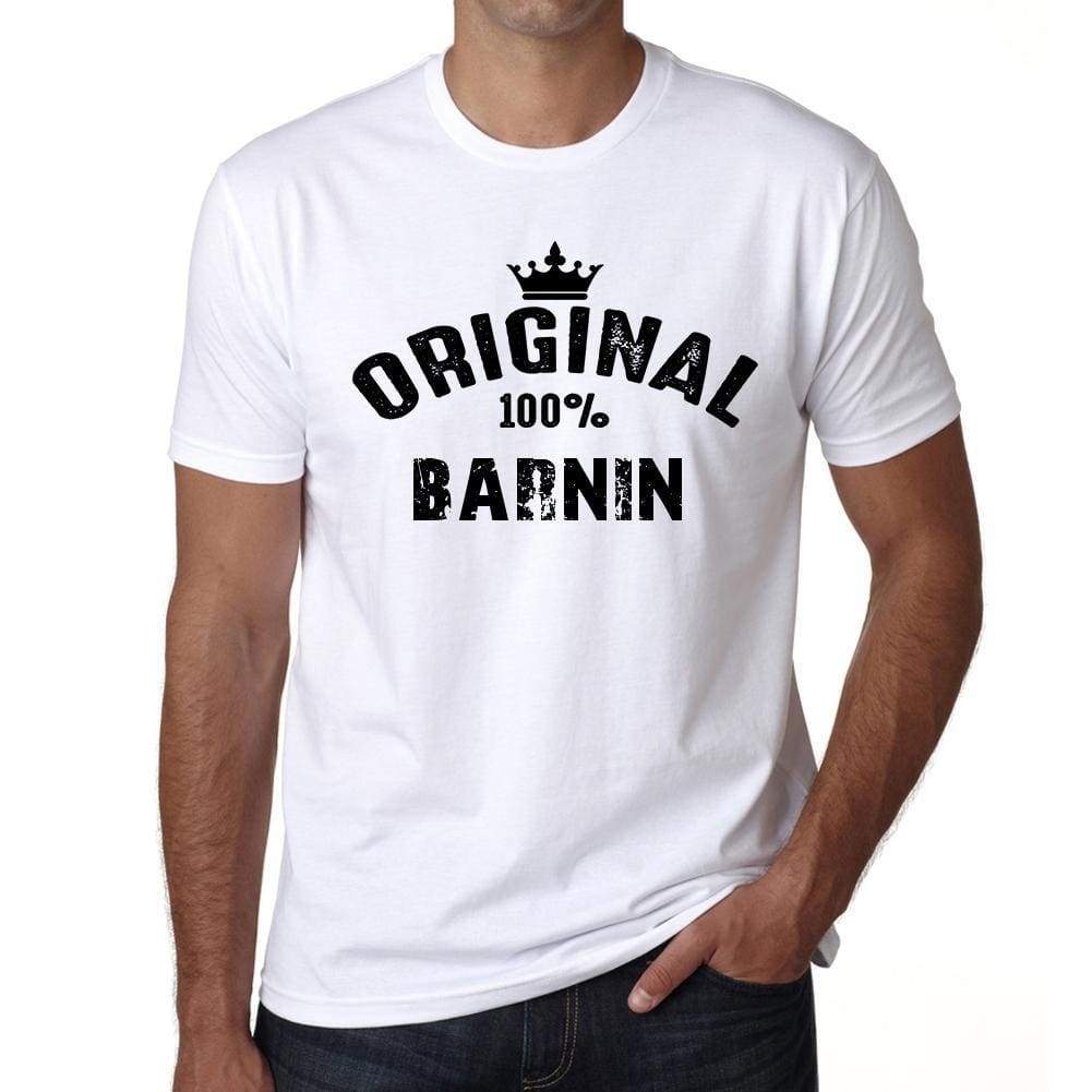 Barnin Mens Short Sleeve Round Neck T-Shirt - Casual