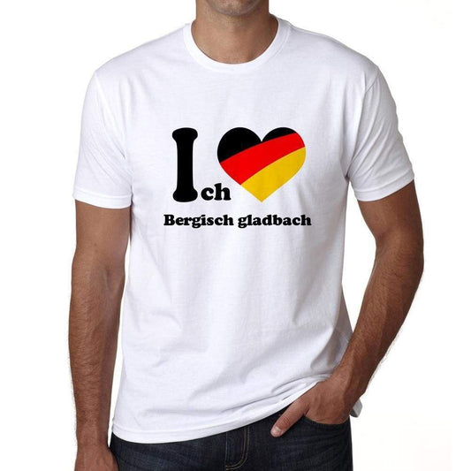Bergisch Gladbach Mens Short Sleeve Round Neck T-Shirt 00005 - Casual