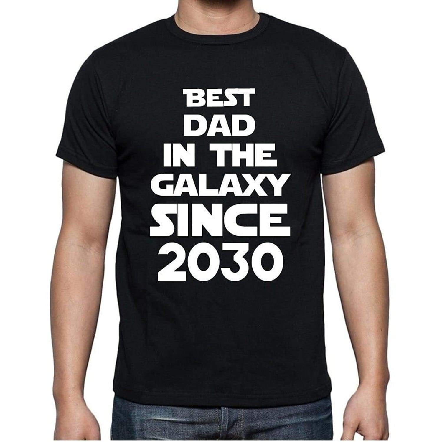 Best Dad 2030 Best Dad Mens T Shirt Black Birthday Gift 00112 - Black / Xs - Casual