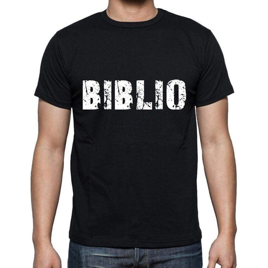 Biblio Mens Short Sleeve Round Neck T-Shirt 00004 - Casual