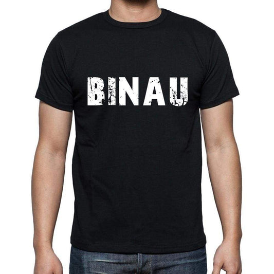Binau Mens Short Sleeve Round Neck T-Shirt 00003 - Casual