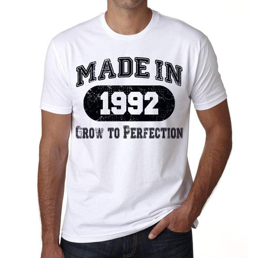 Birthday Gift Made 1992 T-Shirt Gift T Shirt Mens Tee - S / White - T-Shirt
