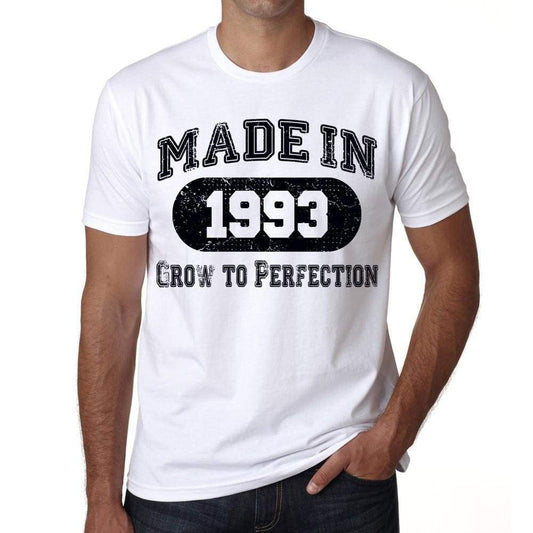 Birthday Gift Made 1993 T-Shirt Gift T Shirt Mens Tee - S / White - T-Shirt