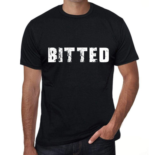 Bitted Mens Vintage T Shirt Black Birthday Gift 00554 - Black / Xs - Casual