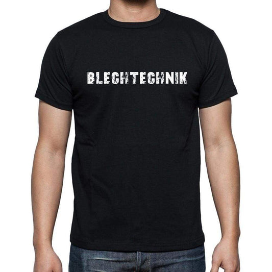 Blechtechnik Mens Short Sleeve Round Neck T-Shirt 00022 - Casual
