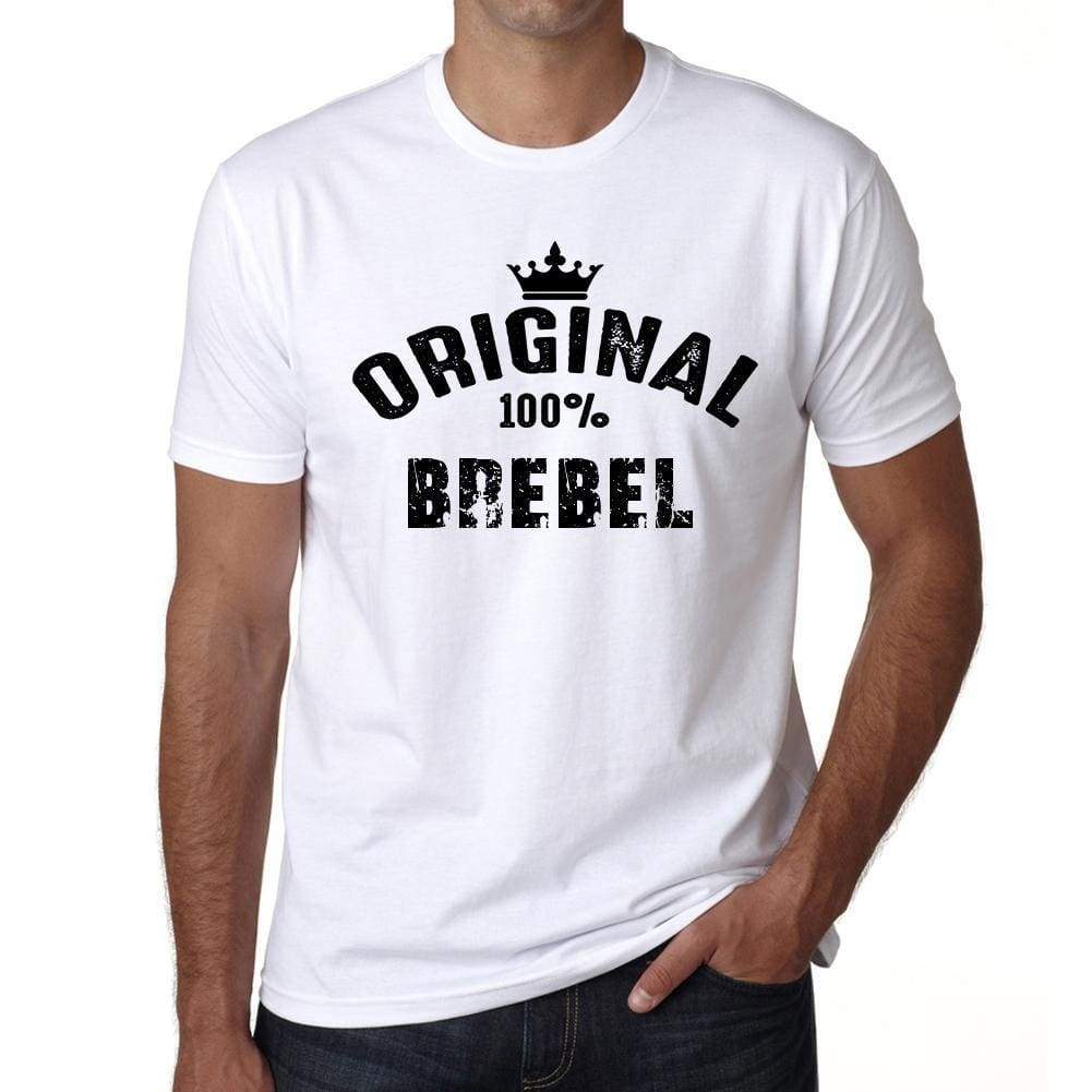 Brebel Mens Short Sleeve Round Neck T-Shirt - Casual