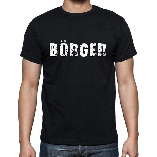 B¶rger Mens Short Sleeve Round Neck T-Shirt 00003 - Casual